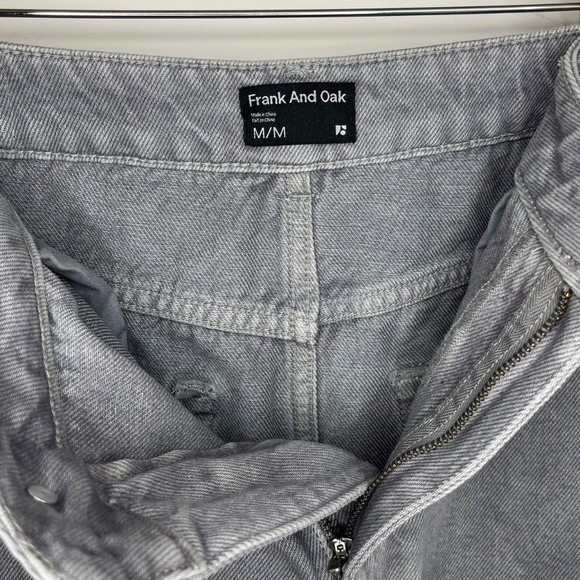 Cotton & Hemp Denim Skirt - Picture 4 of 5